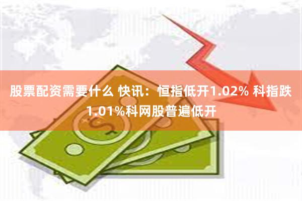 股票配资需要什么 快讯：恒指低开1.02% 科指跌1.01%科网股普遍低开