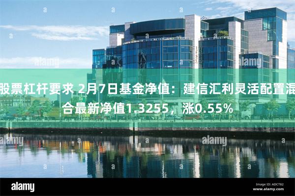 股票杠杆要求 2月7日基金净值：建信汇利灵活配置混合最新净值1.3255，涨0.55%